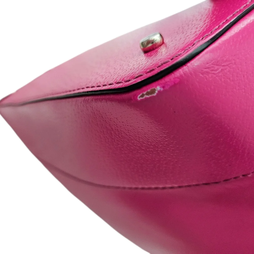 Kate Spade Vibrant Pink Satchel Purse - Picture 4 of 7